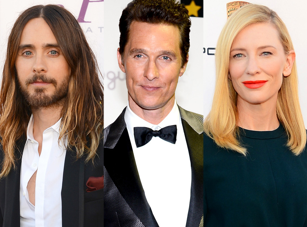 Jared Leto, Matthew McConaughey, Cate Blancett Jared Leto, Matthew McConaughey, Cate Blancett
